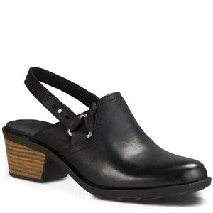 Teva foxy leather clog